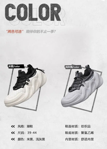 Warrior Original Brand Men's Sneaker Trend Mesh Breathable Soft Design Sports Shoes Summer Walking Jogging Men Casual Shoes
