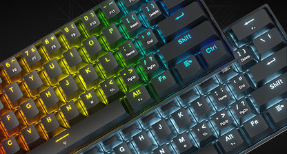 Redragon K617 HE Rapid Trigger Gaming Keyboard, 60% 61 Keys Wired Mechanical Keyboard, Dedicated Hall Effect Magnetic Switch